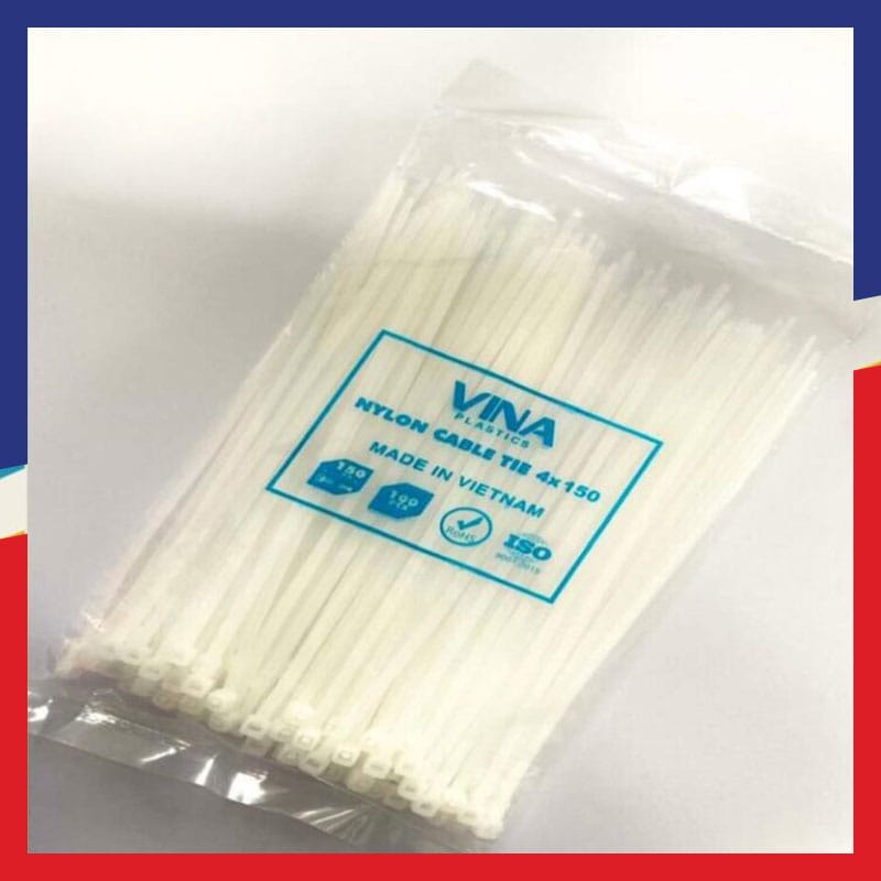 Dây rút nhựa Vina 150mm (4×150)