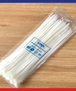 Dây rút nhựa Vina 250mm (5×250) - Trắng