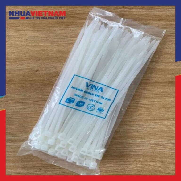 Dây rút nhựa 20cm chất lượng, giá sỉ tại TP.HCM